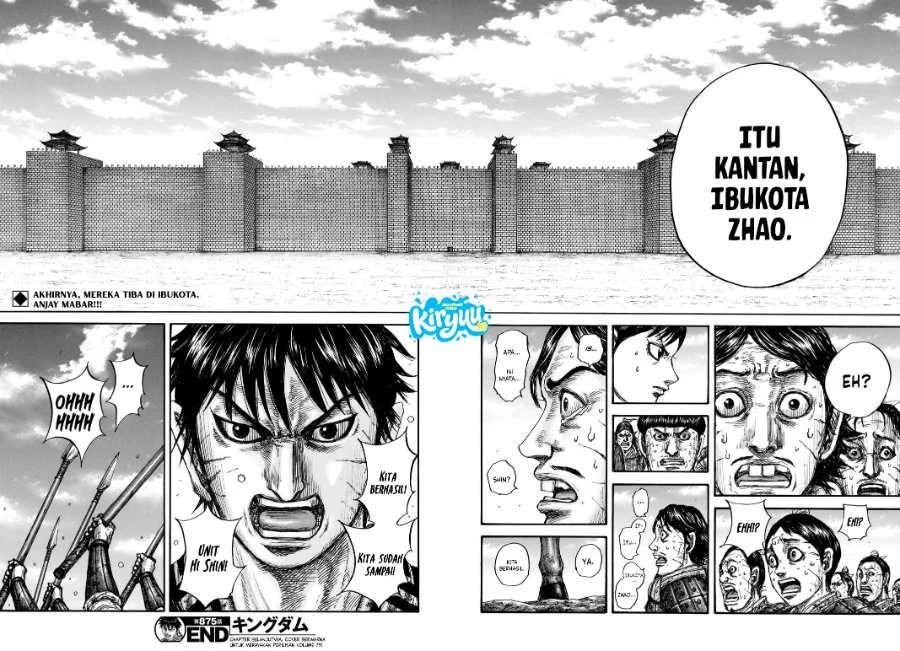 Kingdom Chapter 875 Halaman 17