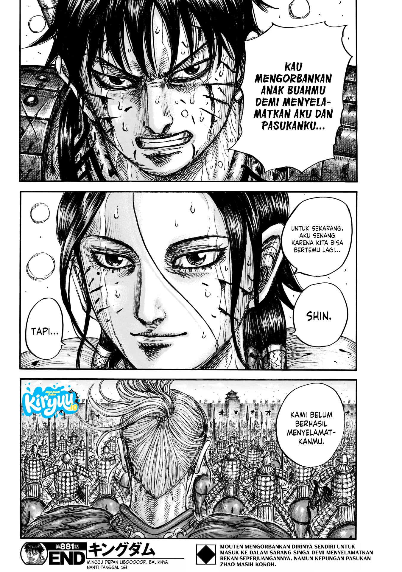 Kingdom Chapter 881 Halaman 19