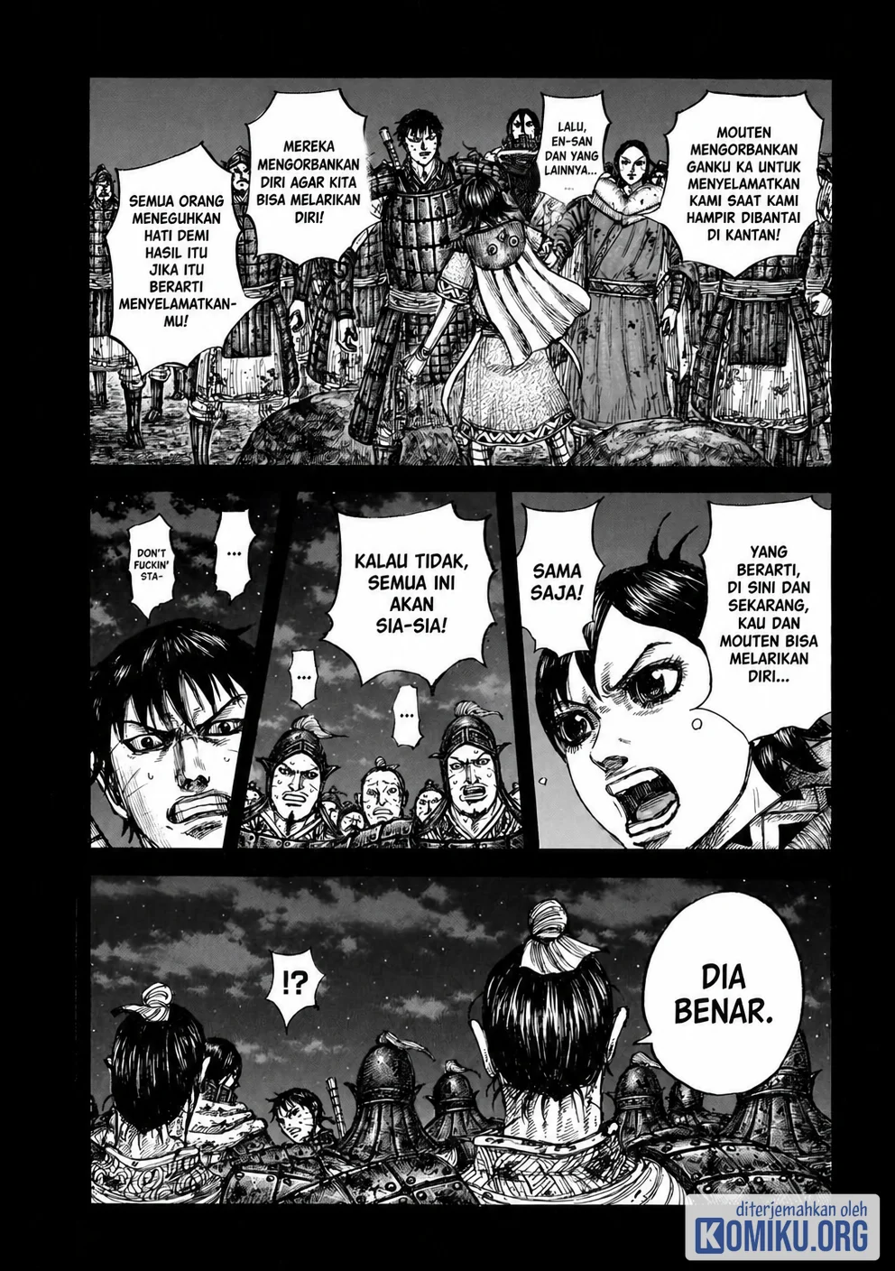 Kingdom Chapter 885 Halaman 13