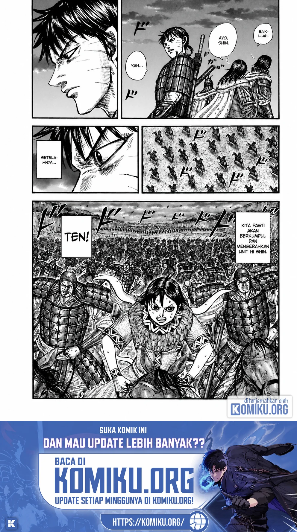 Kingdom Chapter 885 Halaman 21