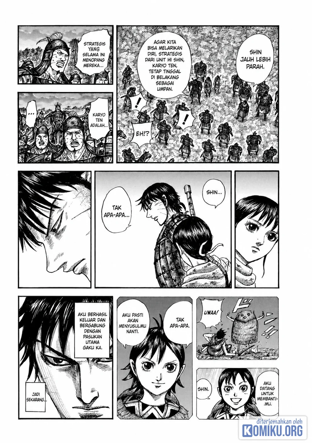 Kingdom Chapter 886 Halaman 7