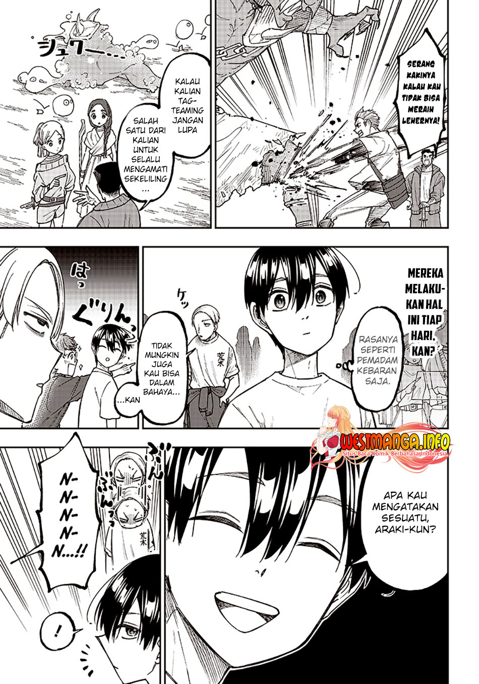 Kyuuseishu Meshia Isekai Wo Sukutta Moto Yuusha Ga Mamono No Afureru Genjitsu Sekai Wo Musou Suru Chapter 11 Halaman 16