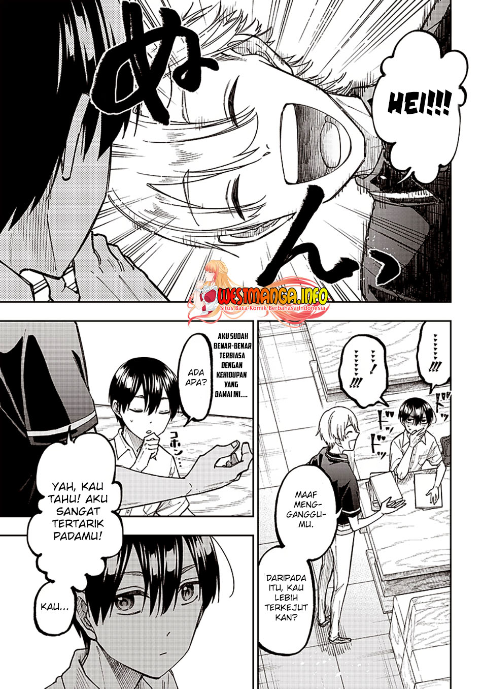 Kyuuseishu Meshia Isekai Wo Sukutta Moto Yuusha Ga Mamono No Afureru Genjitsu Sekai Wo Musou Suru Chapter 12 Halaman 5