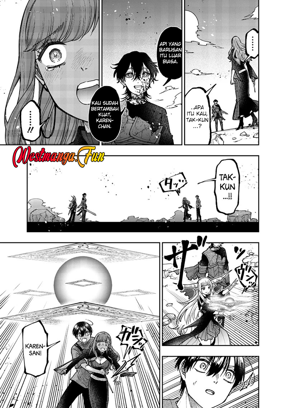 Kyuuseishu Meshia Isekai Wo Sukutta Moto Yuusha Ga Mamono No Afureru Genjitsu Sekai Wo Musou Suru Chapter 40 Halaman 17