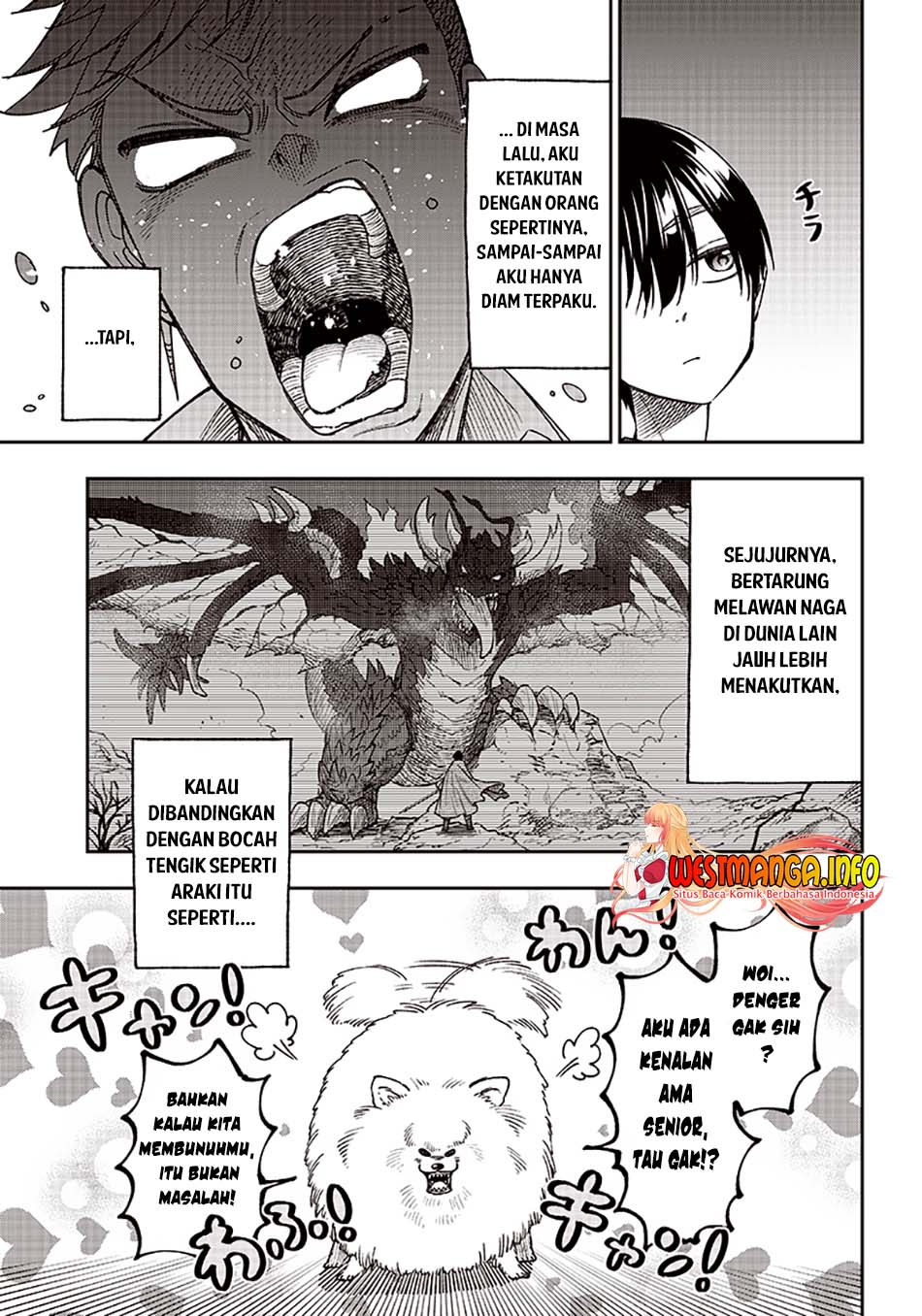 Kyuuseishu Meshia Isekai Wo Sukutta Moto Yuusha Ga Mamono No Afureru Genjitsu Sekai Wo Musou Suru Chapter 55.3 Halaman 5