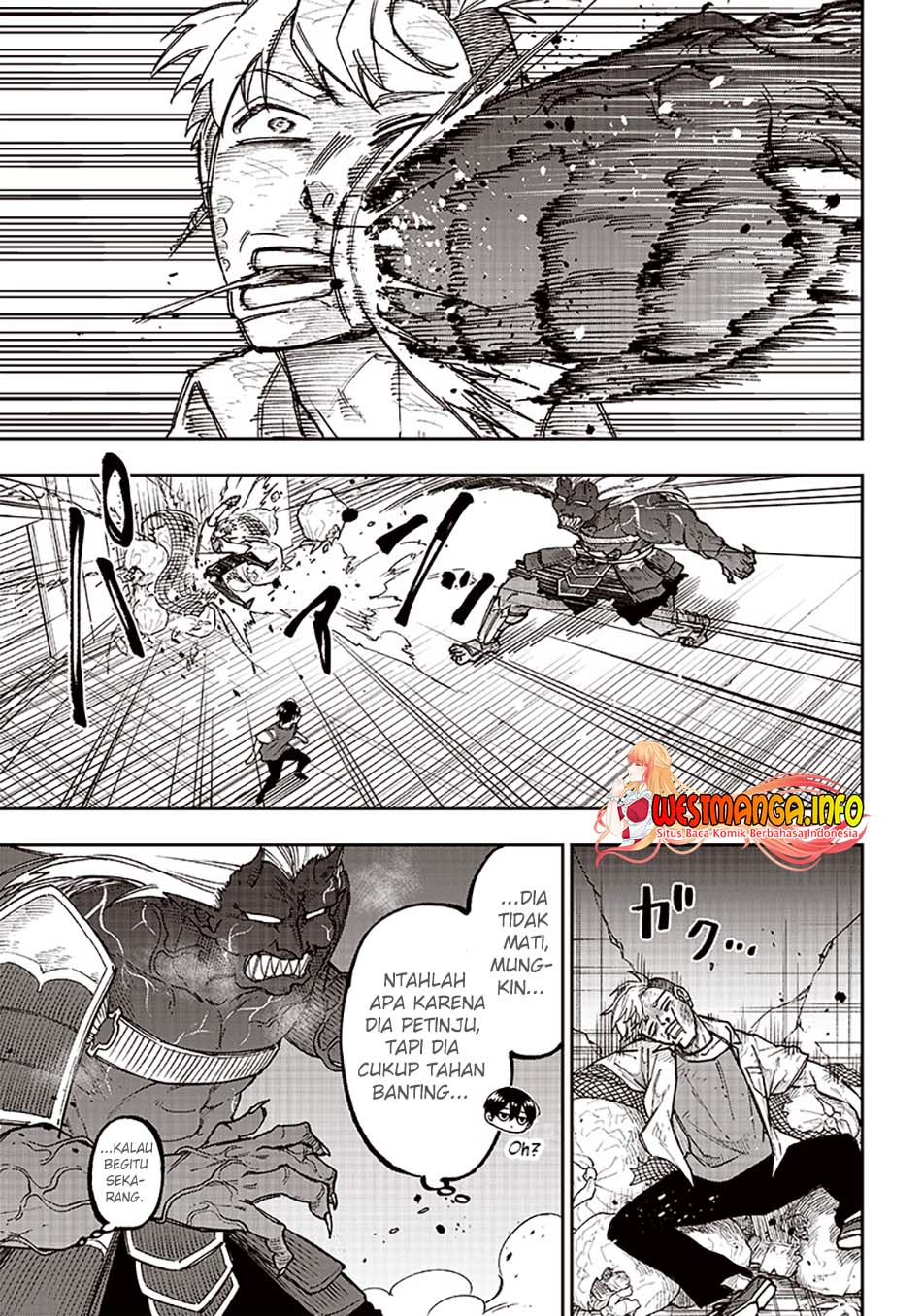 Kyuuseishu Meshia Isekai Wo Sukutta Moto Yuusha Ga Mamono No Afureru Genjitsu Sekai Wo Musou Suru Chapter 55.3 Halaman 11