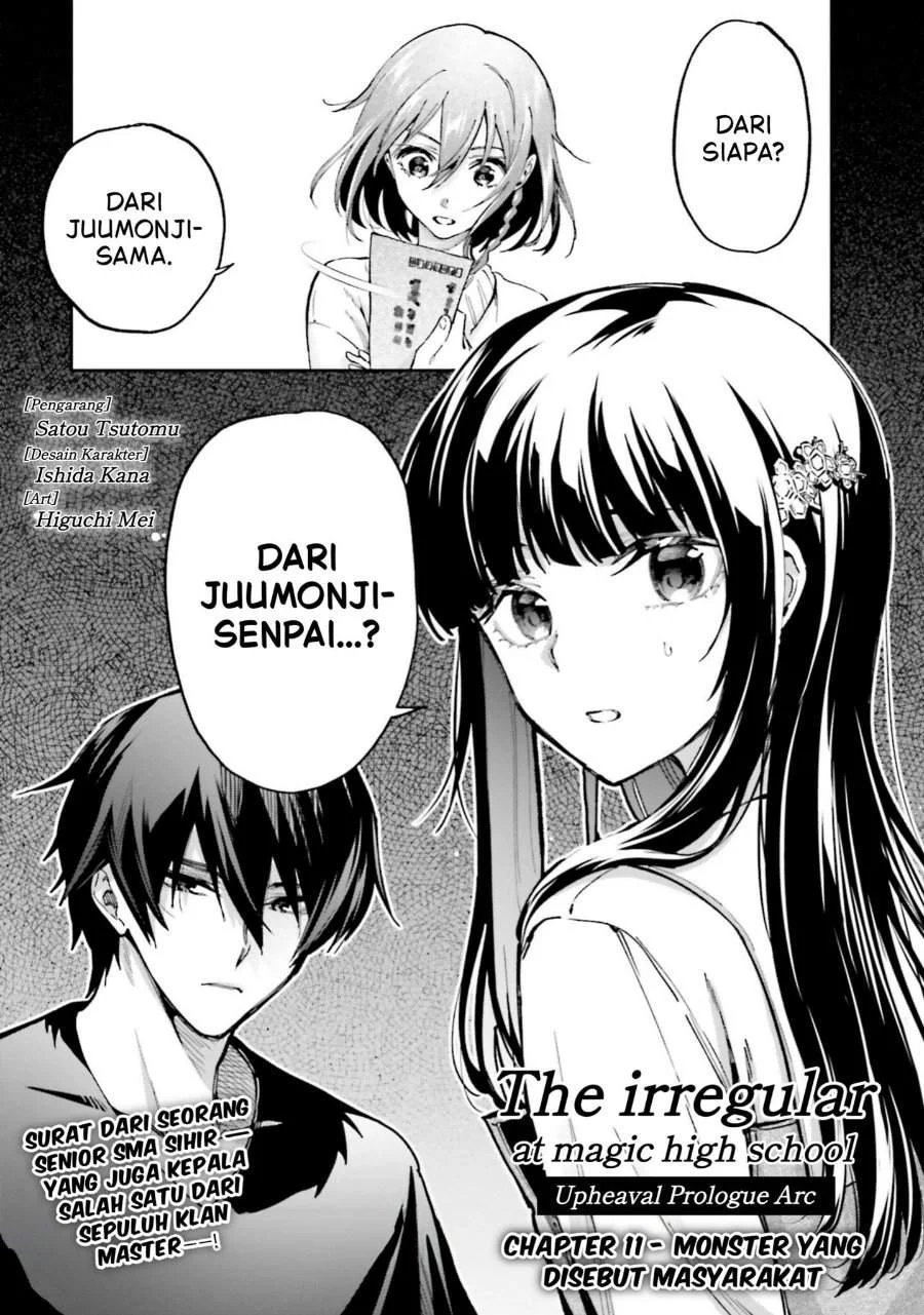 Mahouka Koukou No Rettousei Douran No Joushou Hen Chapter 11 Halaman 3