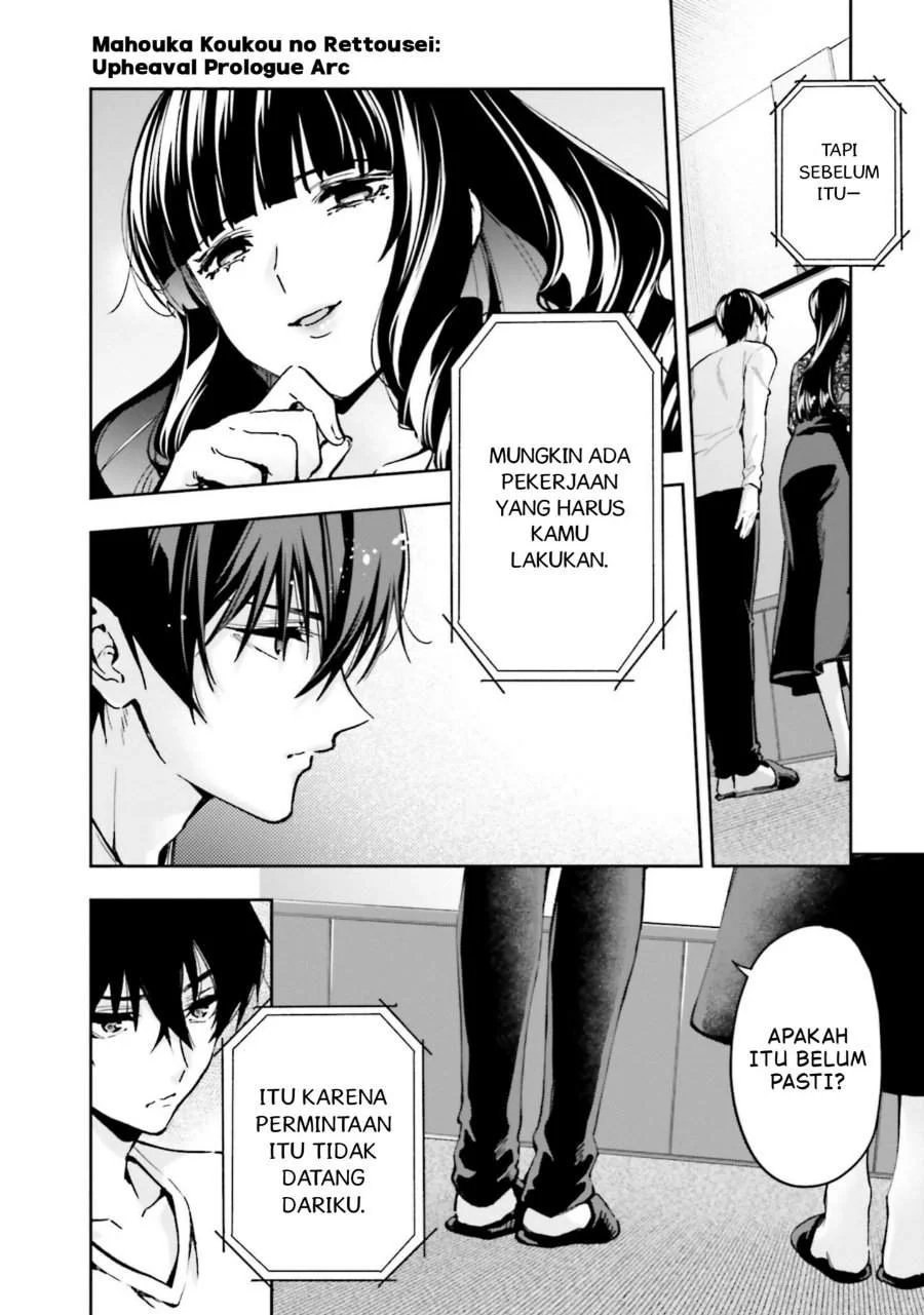 Mahouka Koukou No Rettousei Douran No Joushou Hen Chapter 14 Halaman 8