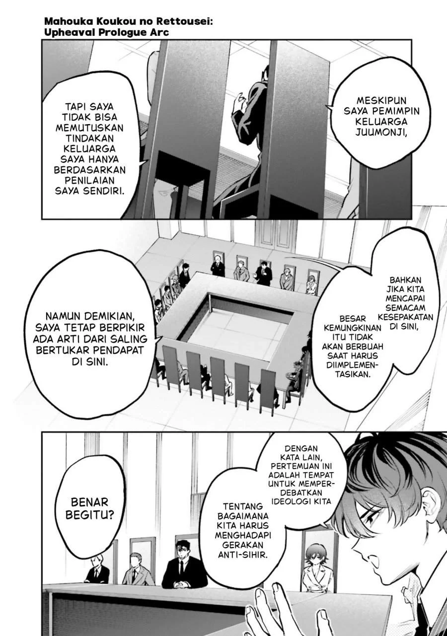Mahouka Koukou No Rettousei Douran No Joushou Hen Chapter 17 Halaman 21