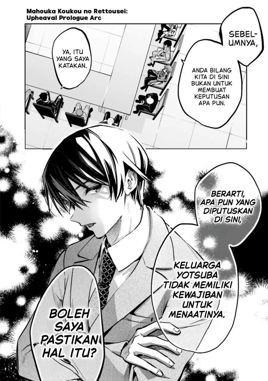 Mahouka Koukou No Rettousei Douran No Joushou Hen Chapter 18 Halaman 12