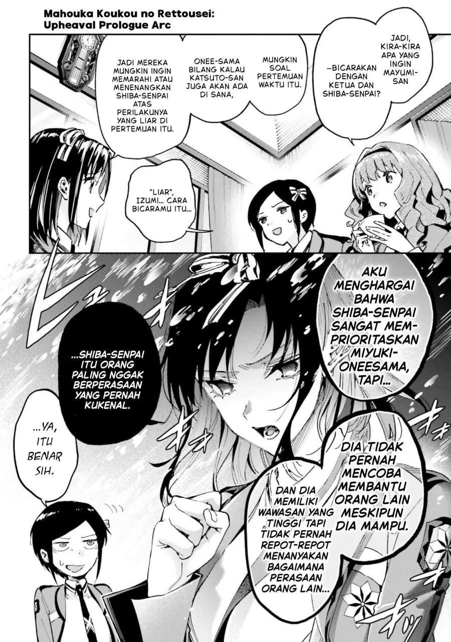 Mahouka Koukou No Rettousei Douran No Joushou Hen Chapter 28 Halaman 6