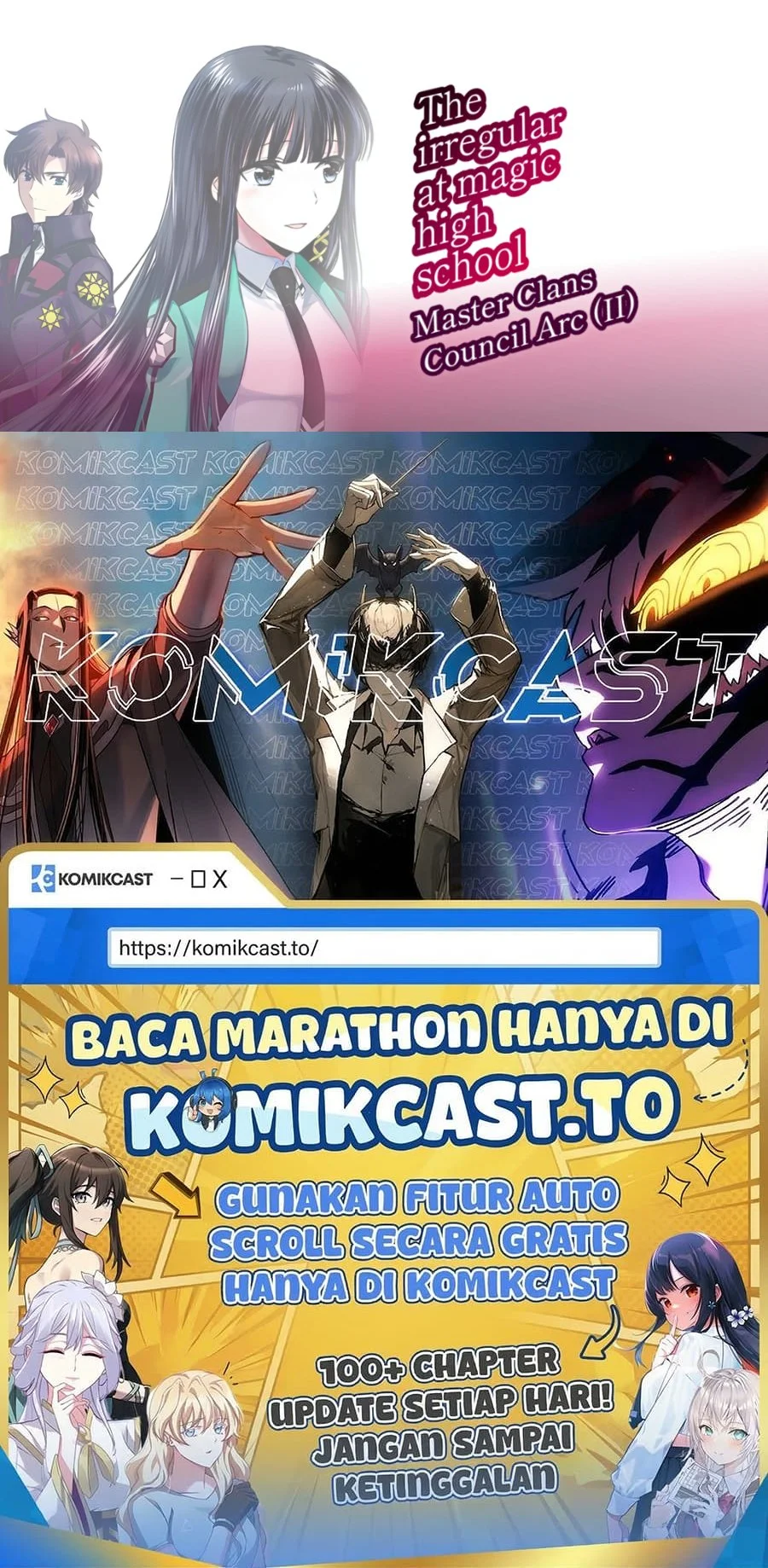 Mahouka Koukou No Rettousei Shizoku Kaigi Hen Chapter 32 Halaman 36