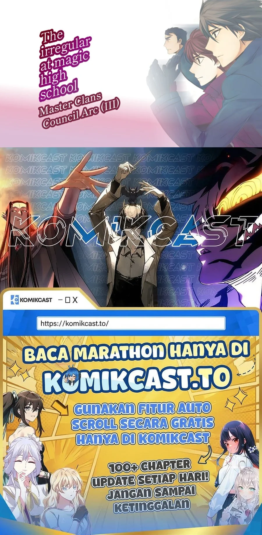 Mahouka Koukou No Rettousei Shizoku Kaigi Hen Chapter 43 Halaman 23
