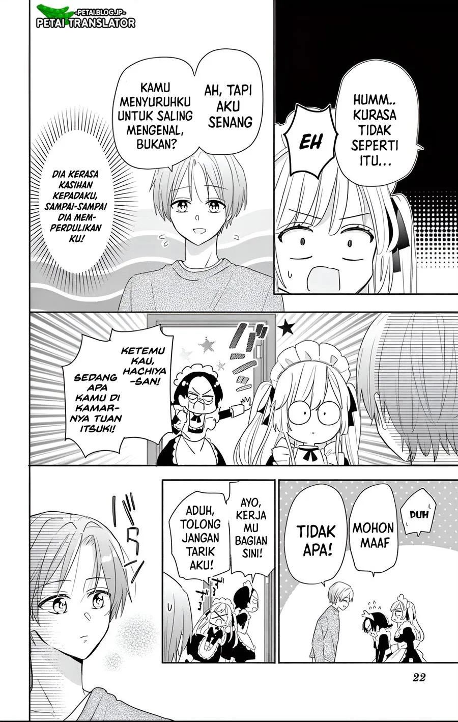 Maid Wa Koisuru Hachiya Kun Chapter 29.1 Halaman 21