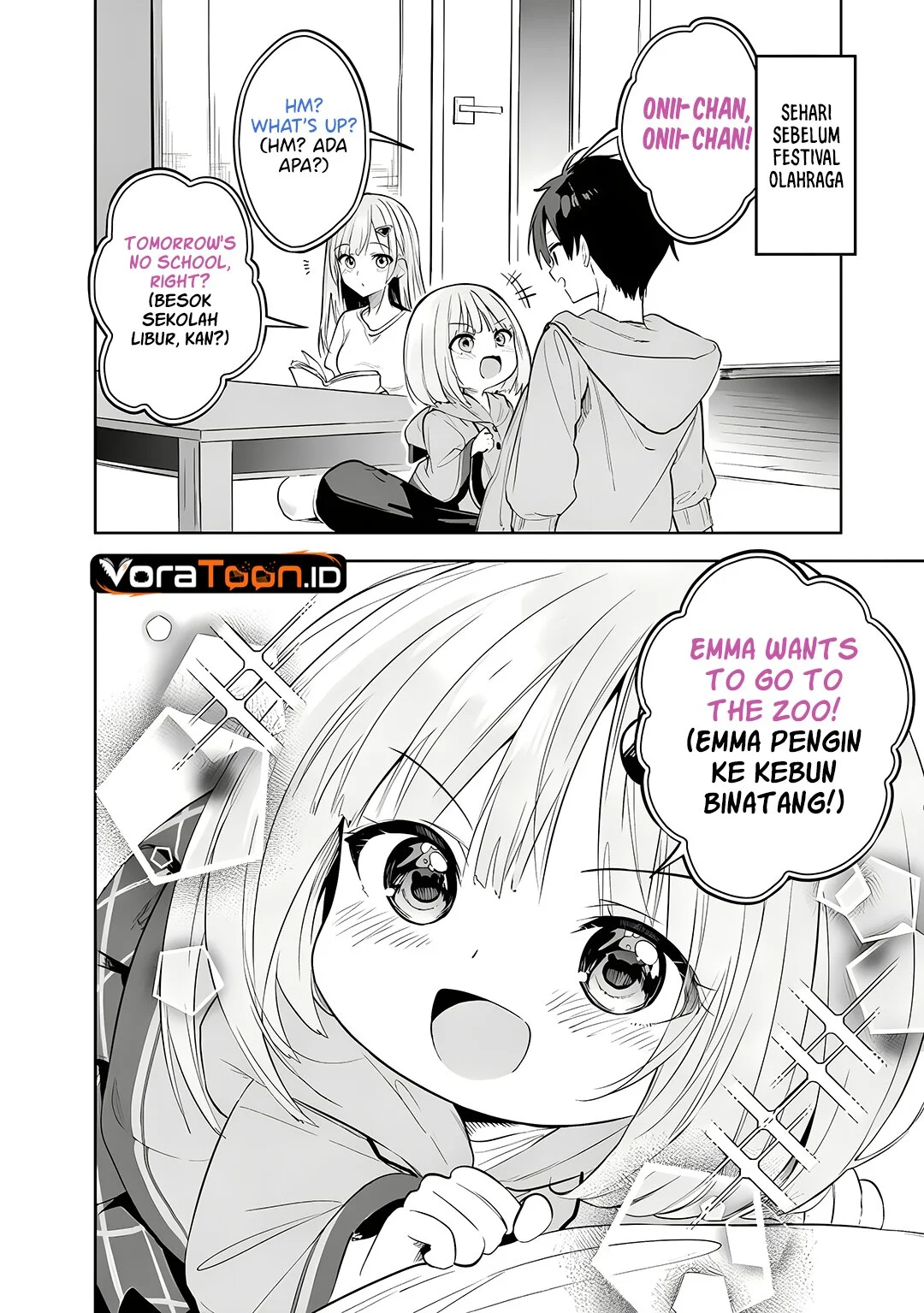 Maigo Ni Natteita Youjo O Tasuketara Otonari Ni Sumu Bishoujo Ryuugakusei Ga Ie Ni Asobi Ni Kuru You Ni Natta Ken Ni Tsuite Chapter 33 Halaman 15