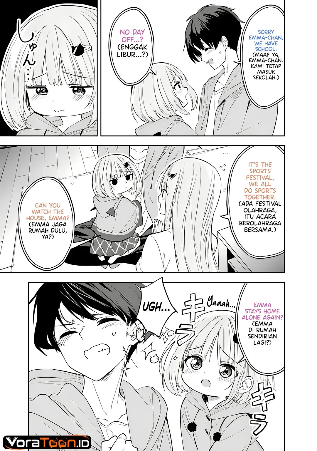 Maigo Ni Natteita Youjo O Tasuketara Otonari Ni Sumu Bishoujo Ryuugakusei Ga Ie Ni Asobi Ni Kuru You Ni Natta Ken Ni Tsuite Chapter 33 Halaman 16