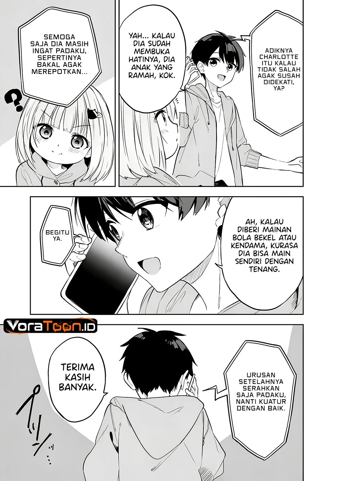 Maigo Ni Natteita Youjo O Tasuketara Otonari Ni Sumu Bishoujo Ryuugakusei Ga Ie Ni Asobi Ni Kuru You Ni Natta Ken Ni Tsuite Chapter 33 Halaman 22