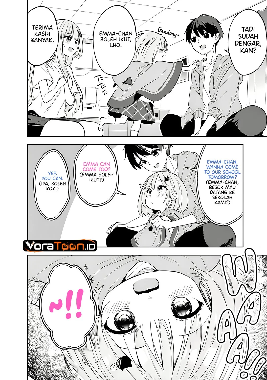 Maigo Ni Natteita Youjo O Tasuketara Otonari Ni Sumu Bishoujo Ryuugakusei Ga Ie Ni Asobi Ni Kuru You Ni Natta Ken Ni Tsuite Chapter 33 Halaman 23