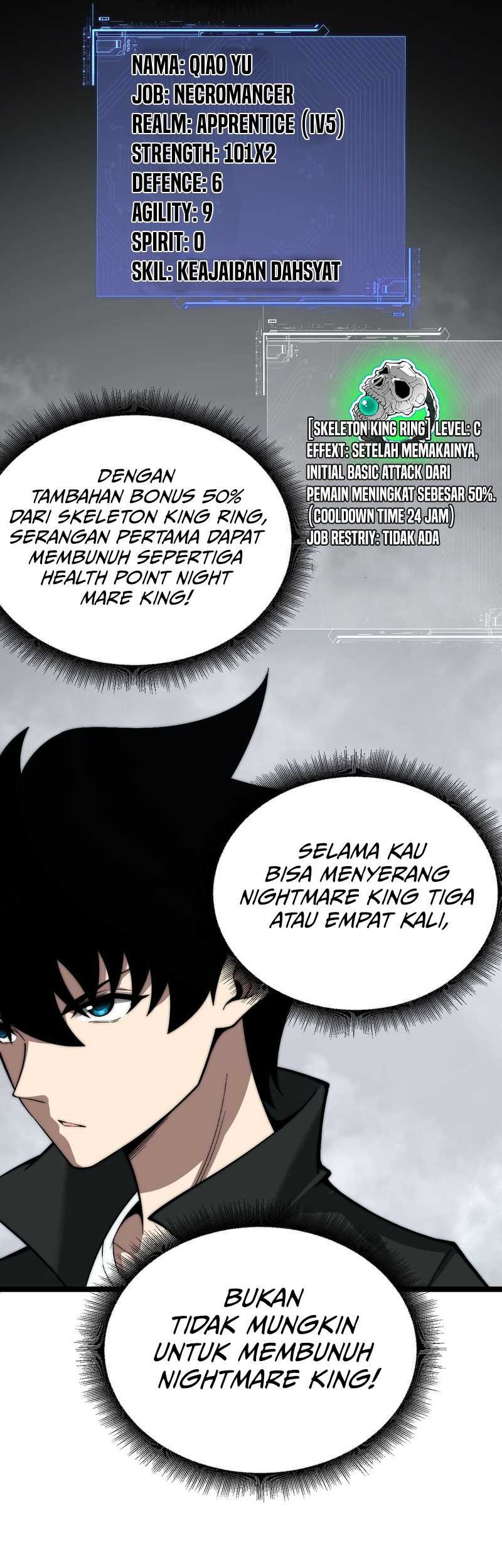 Maxed Strength Necromancer Chapter 5 Halaman 41