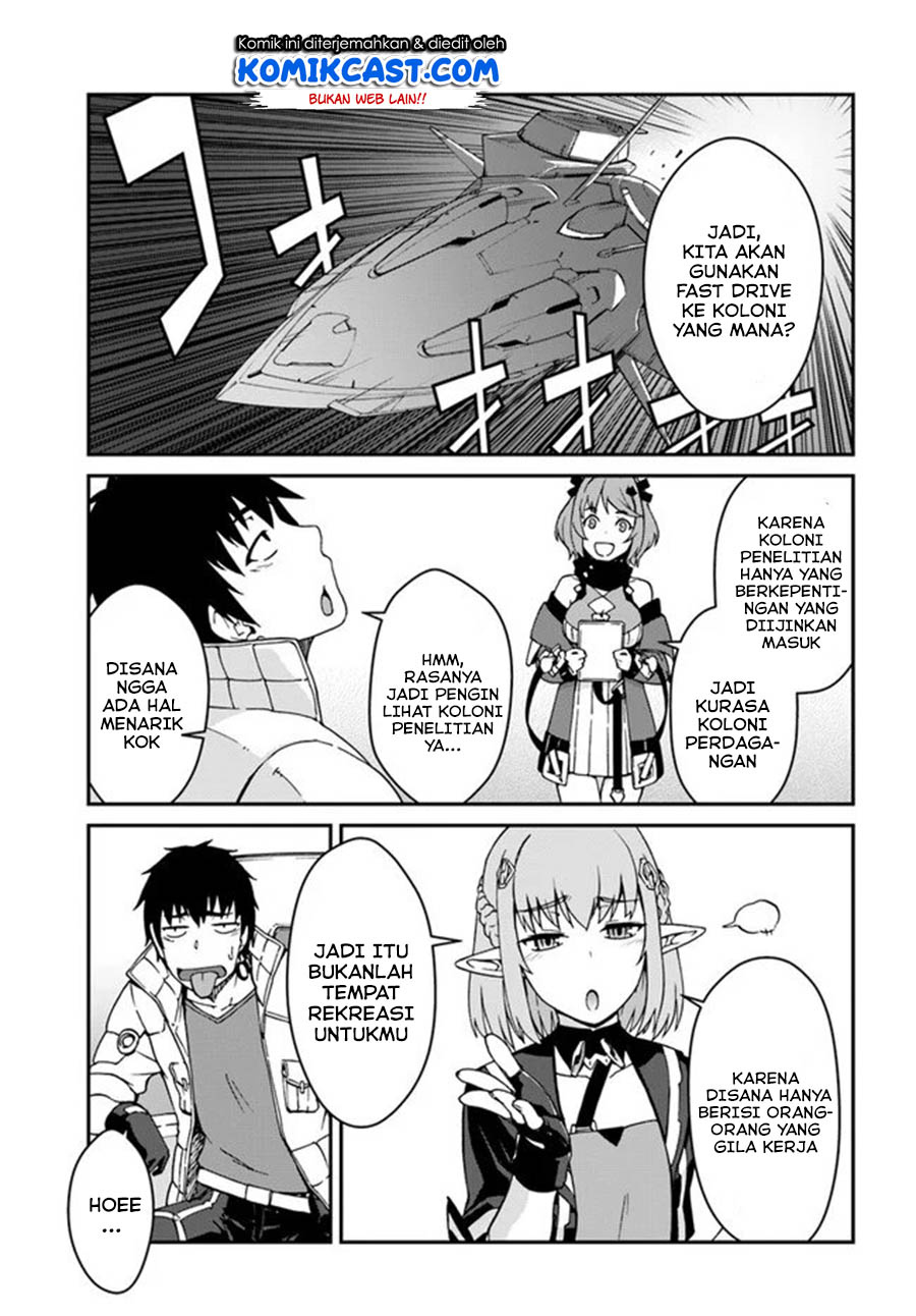 Mezametara Saikyou Soubi To Uchuusen Mochi Datta No De Chapter 11.1 Halaman 6