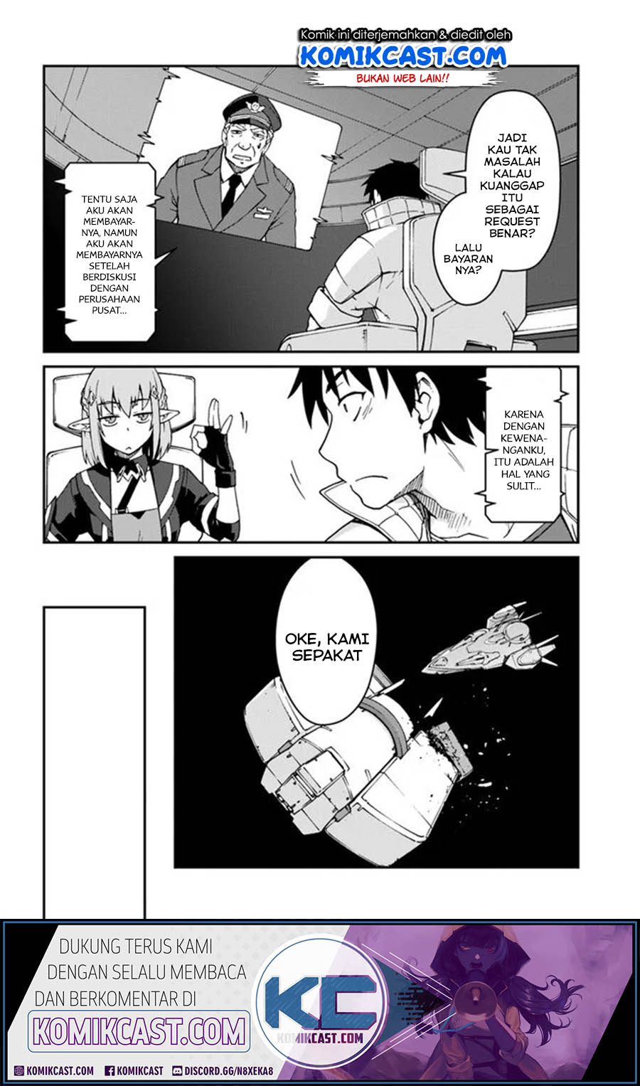 Mezametara Saikyou Soubi To Uchuusen Mochi Datta No De Chapter 11.1 Halaman 15