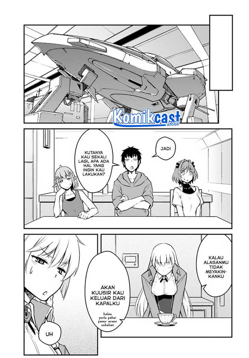 Mezametara Saikyou Soubi To Uchuusen Mochi Datta No De Chapter 21.1 Halaman 8