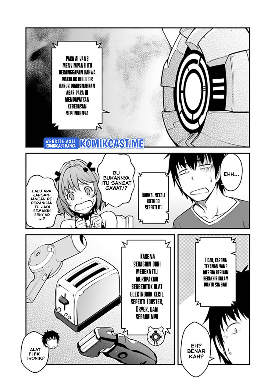Mezametara Saikyou Soubi To Uchuusen Mochi Datta No De Chapter 27.1 Halaman 14