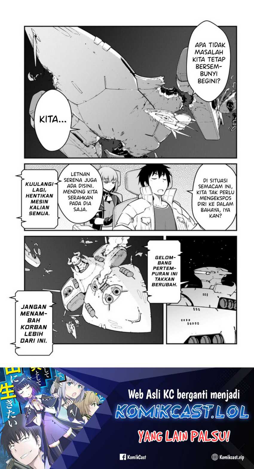 Mezametara Saikyou Soubi To Uchuusen Mochi Datta No De Chapter 33.1 Halaman 22