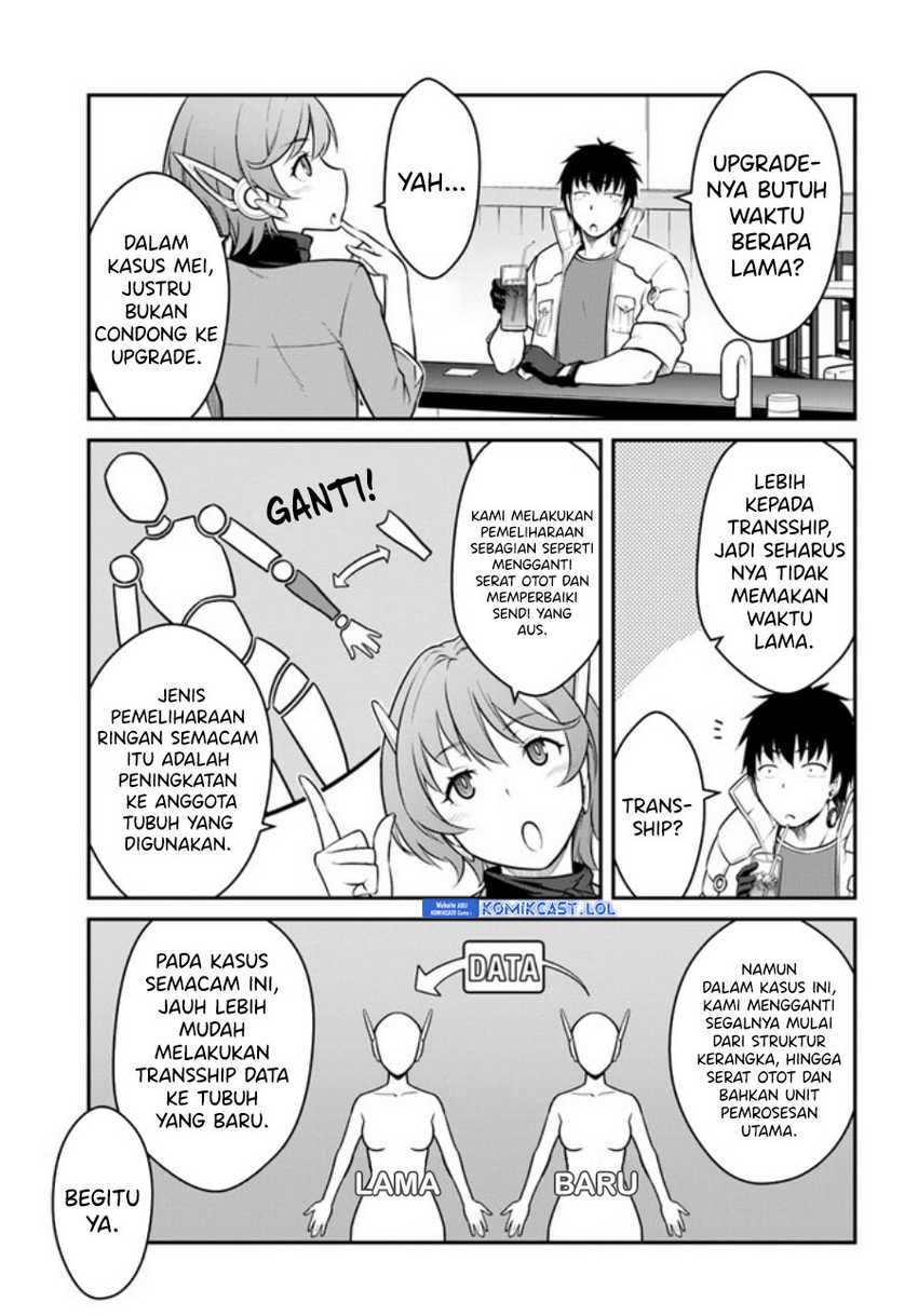 Mezametara Saikyou Soubi To Uchuusen Mochi Datta No De Chapter 34.1 Halaman 4