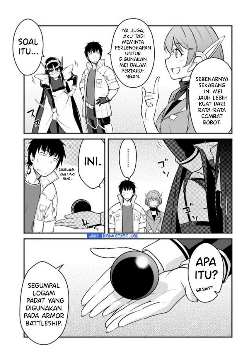 Mezametara Saikyou Soubi To Uchuusen Mochi Datta No De Chapter 34.1 Halaman 8