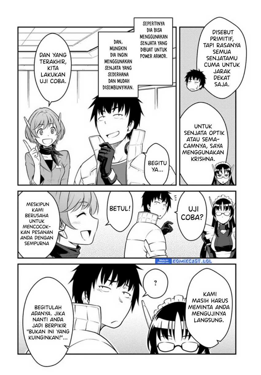Mezametara Saikyou Soubi To Uchuusen Mochi Datta No De Chapter 34.1 Halaman 11
