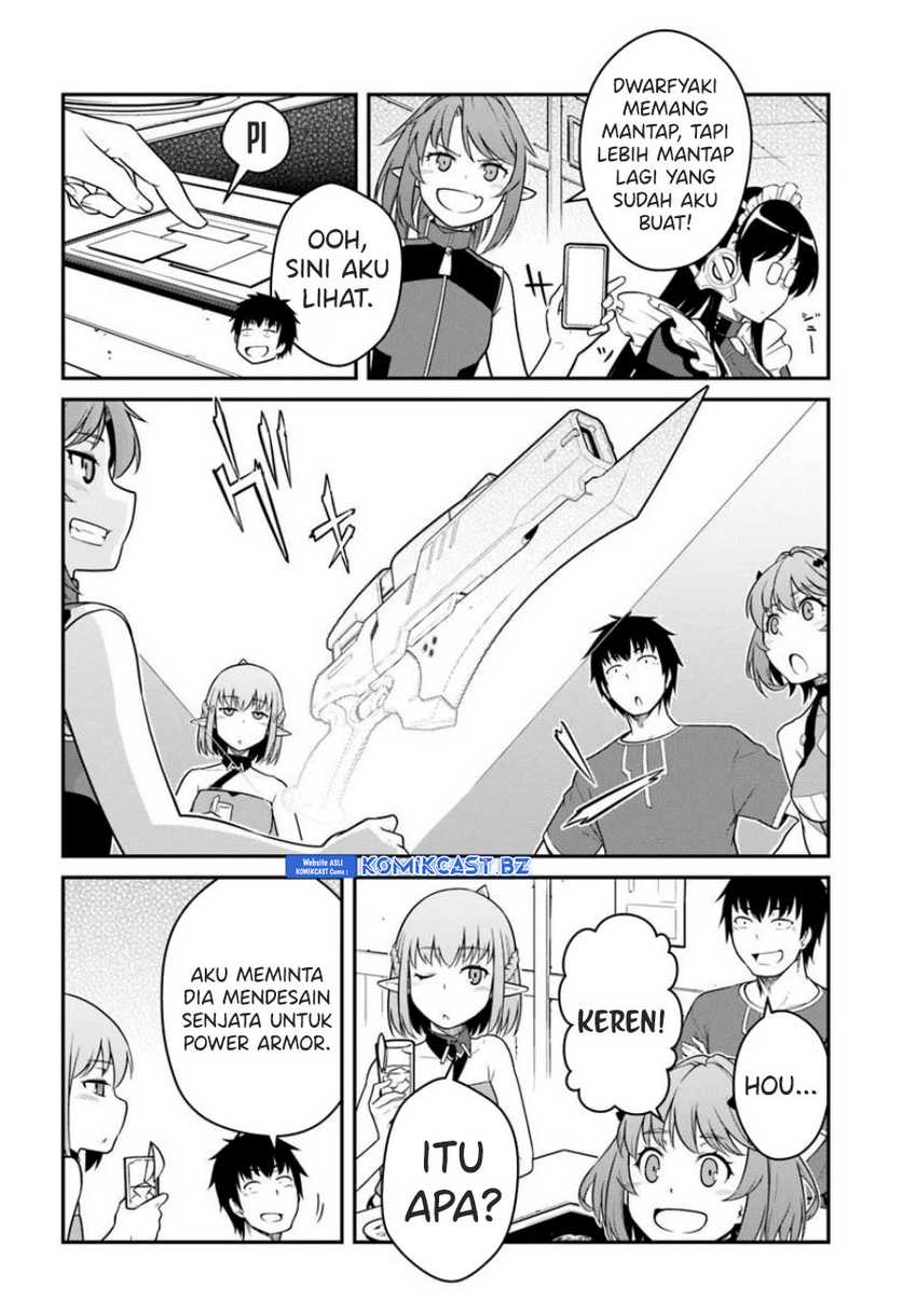 Mezametara Saikyou Soubi To Uchuusen Mochi Datta No De Chapter 44.1 Halaman 7