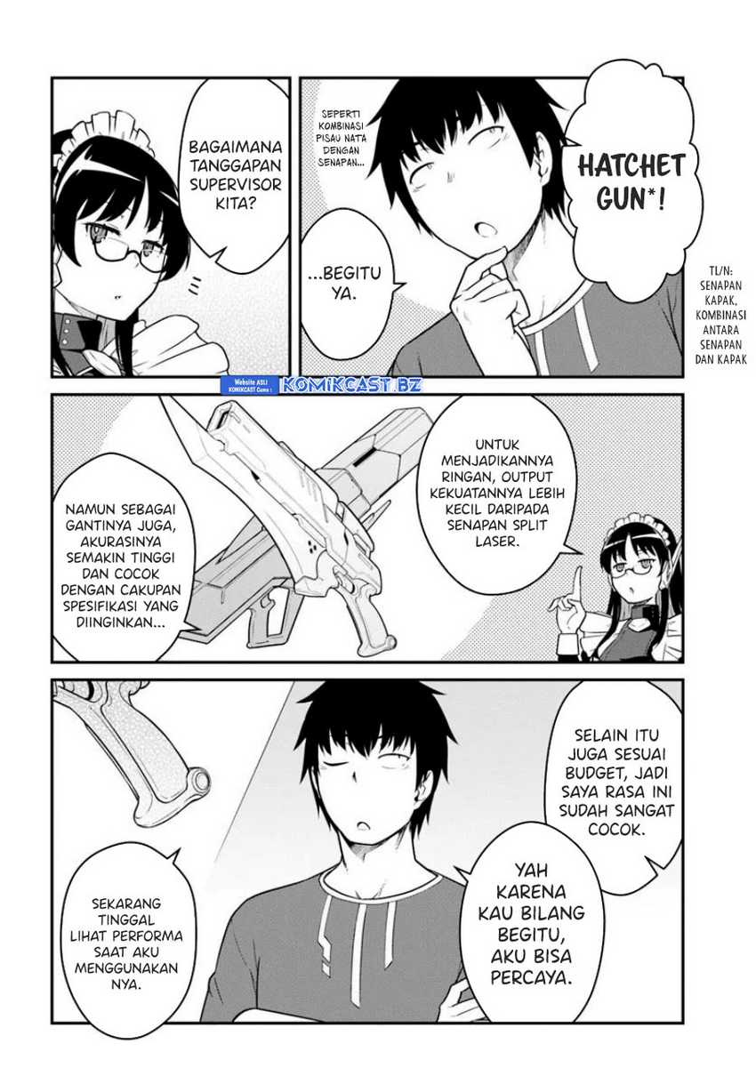 Mezametara Saikyou Soubi To Uchuusen Mochi Datta No De Chapter 44.1 Halaman 9