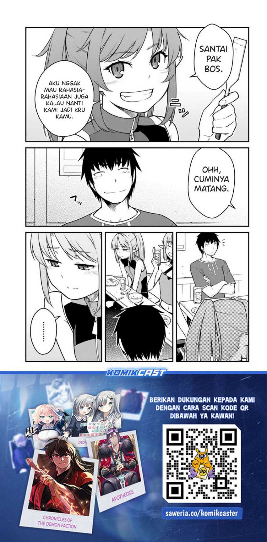Mezametara Saikyou Soubi To Uchuusen Mochi Datta No De Chapter 44.1 Halaman 18