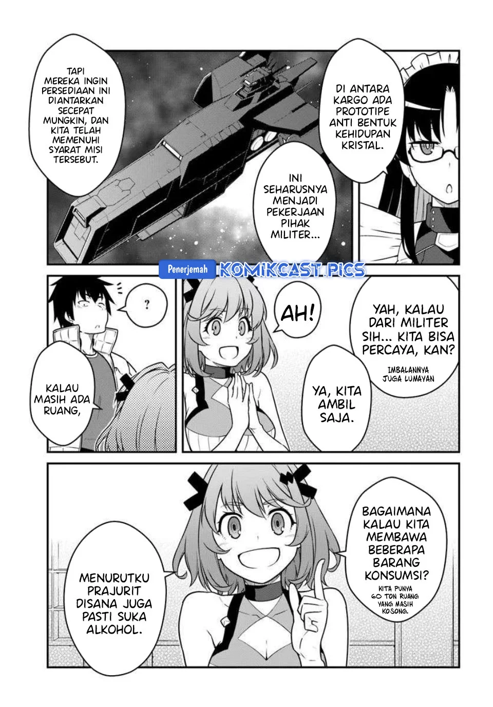 Mezametara Saikyou Soubi To Uchuusen Mochi Datta No De Chapter 50.2 Halaman 12