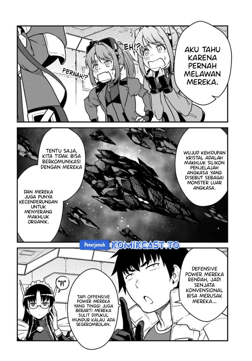 Mezametara Saikyou Soubi To Uchuusen Mochi Datta No De Chapter 51.1 Halaman 3