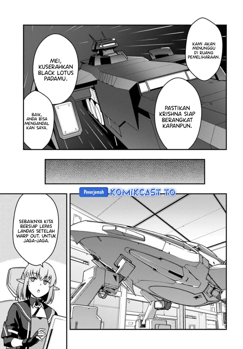 Mezametara Saikyou Soubi To Uchuusen Mochi Datta No De Chapter 51.1 Halaman 6