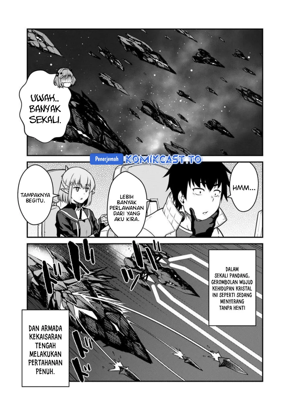 Mezametara Saikyou Soubi To Uchuusen Mochi Datta No De Chapter 51.1 Halaman 12