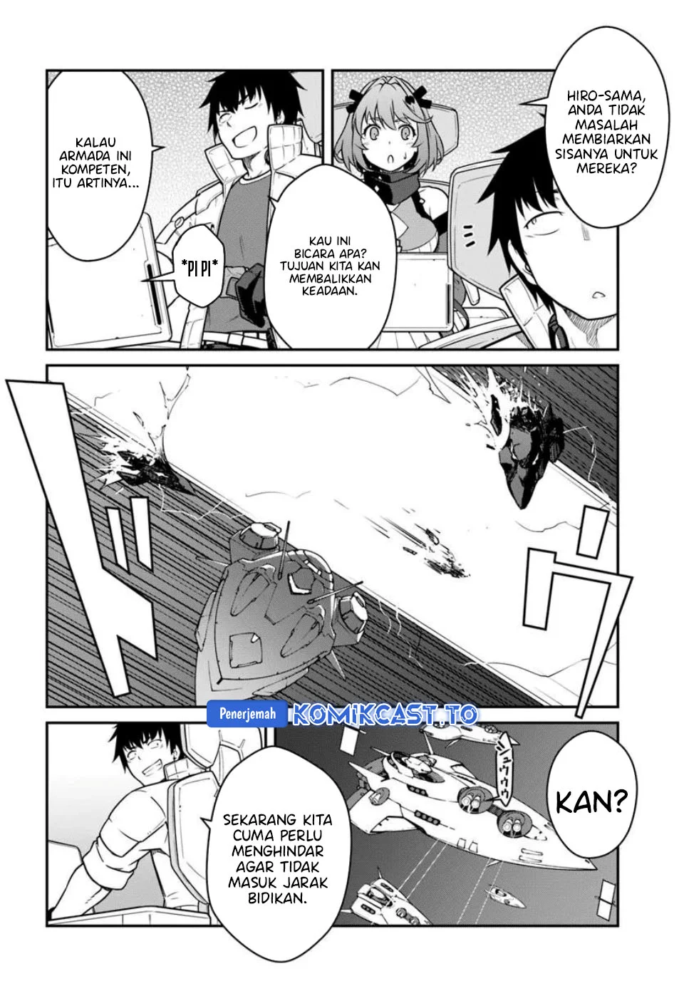 Mezametara Saikyou Soubi To Uchuusen Mochi Datta No De Chapter 51.2 Halaman 12