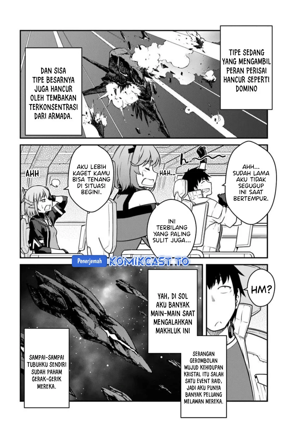 Mezametara Saikyou Soubi To Uchuusen Mochi Datta No De Chapter 51.2 Halaman 14