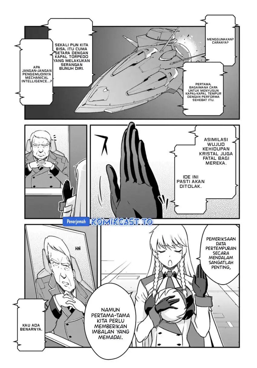 Mezametara Saikyou Soubi To Uchuusen Mochi Datta No De Chapter 52.1 Halaman 12