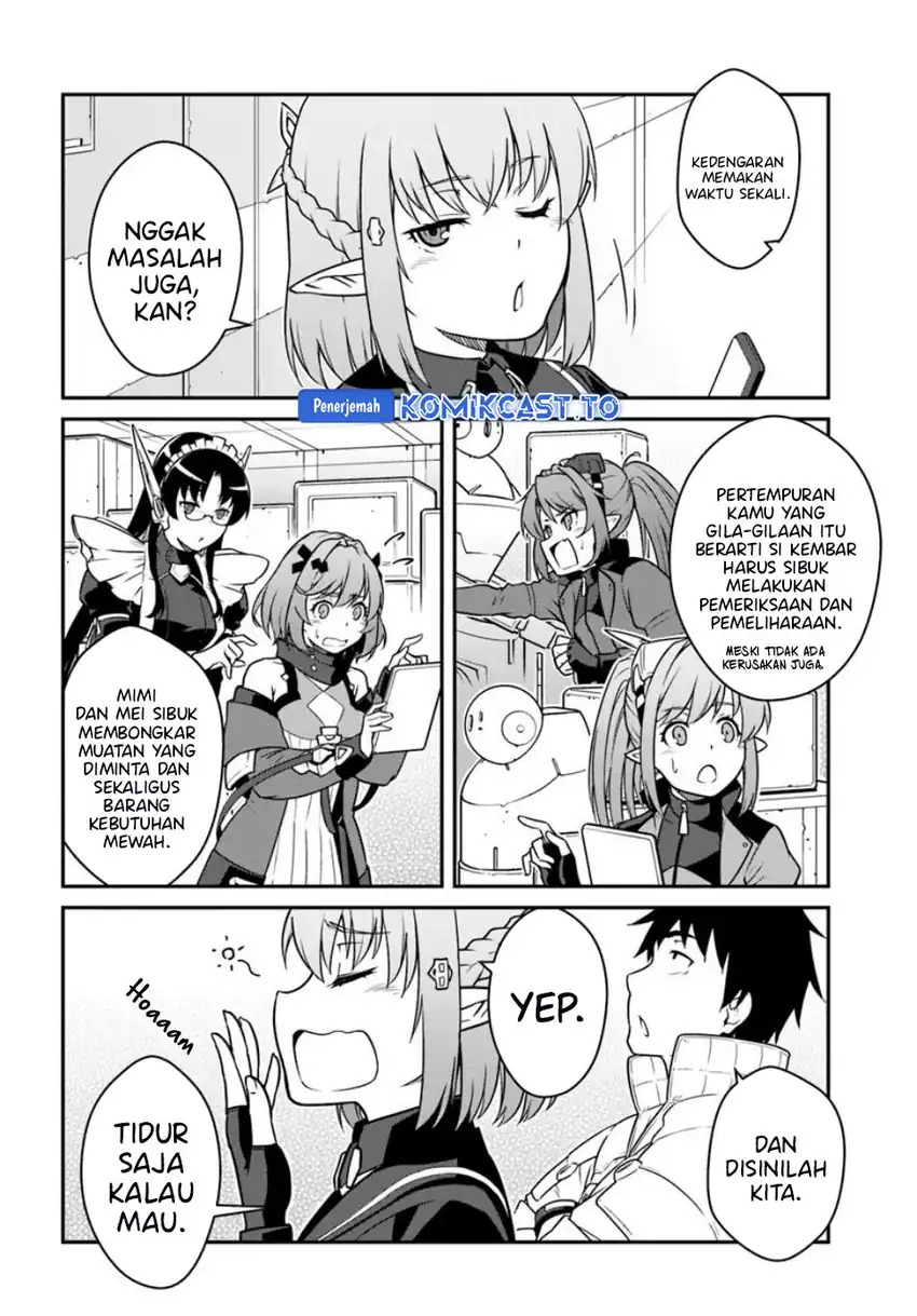Mezametara Saikyou Soubi To Uchuusen Mochi Datta No De Chapter 52.1 Halaman 17