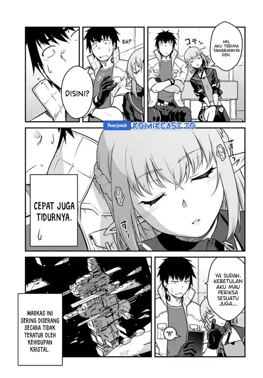 Mezametara Saikyou Soubi To Uchuusen Mochi Datta No De Chapter 52.1 Halaman 18