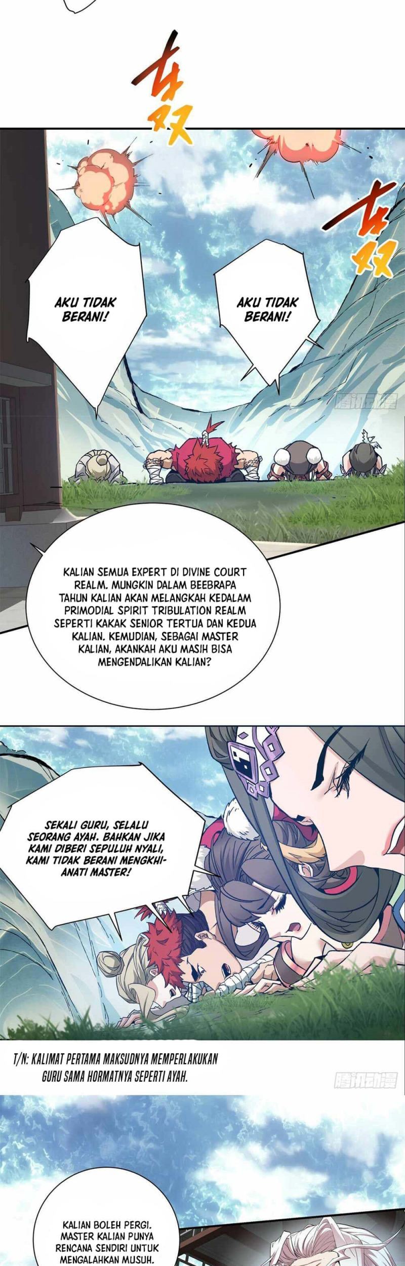 My Disciples Are All Big Villains Chapter 1 Halaman 18