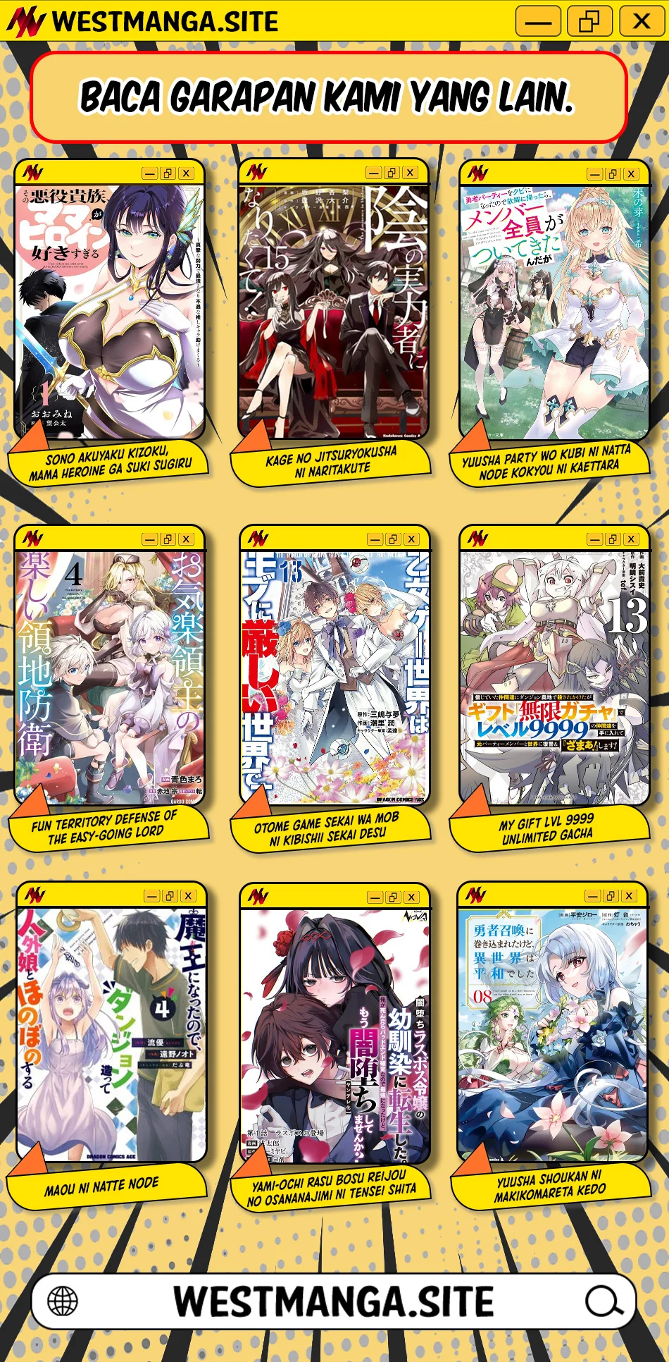 My Gift Lvl 9999 Unlimited Gacha Chapter 213 Halaman 23