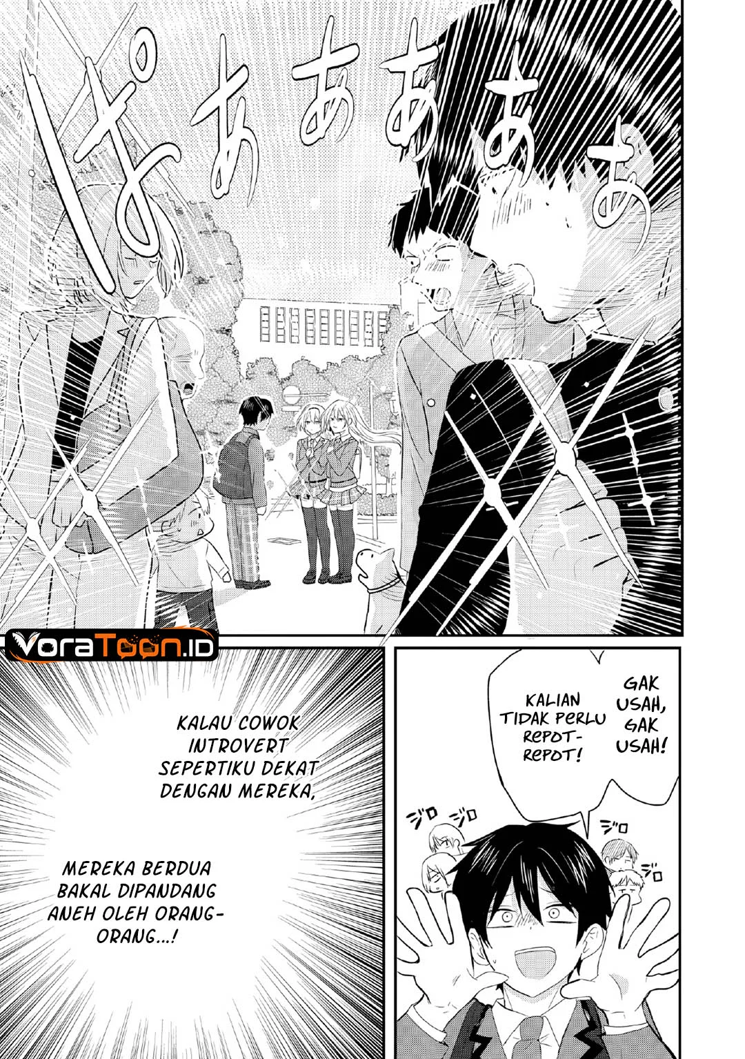 Nani No Torie Mo Nai Heibon Na Ore Ga Bijin Futago Shimai Wo Inochigake De Tasuketa Kekka Jitsu Wa Yandere Datta Futari Wo Gachi Bore Sasete Shimatta Chapter 2 Halaman 8