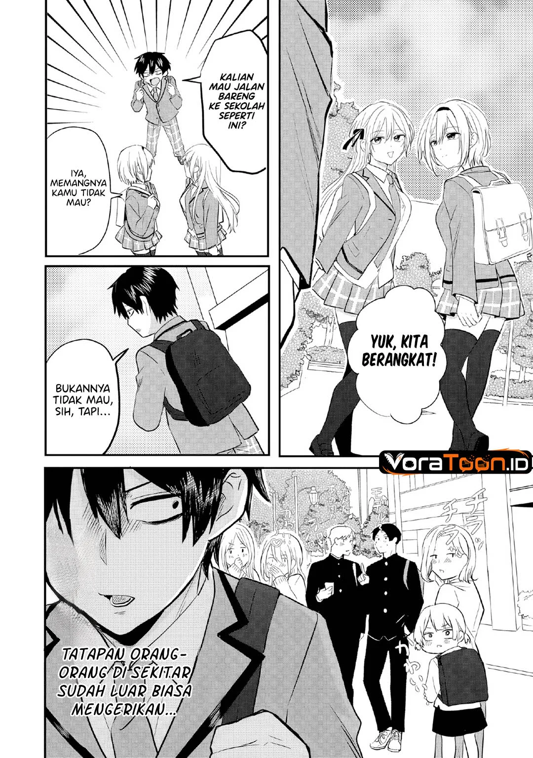 Nani No Torie Mo Nai Heibon Na Ore Ga Bijin Futago Shimai Wo Inochigake De Tasuketa Kekka Jitsu Wa Yandere Datta Futari Wo Gachi Bore Sasete Shimatta Chapter 2 Halaman 11