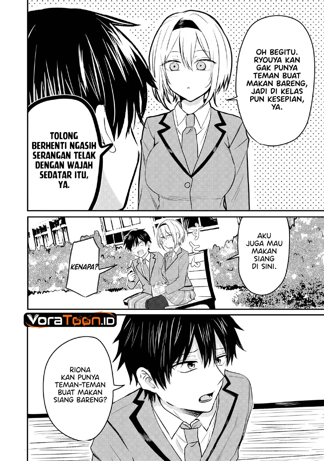 Nani No Torie Mo Nai Heibon Na Ore Ga Bijin Futago Shimai Wo Inochigake De Tasuketa Kekka Jitsu Wa Yandere Datta Futari Wo Gachi Bore Sasete Shimatta Chapter 2 Halaman 23