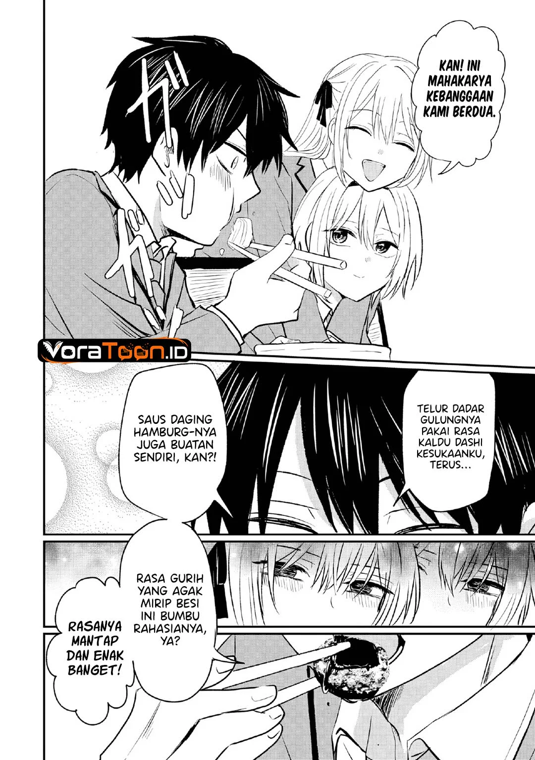 Nani No Torie Mo Nai Heibon Na Ore Ga Bijin Futago Shimai Wo Inochigake De Tasuketa Kekka Jitsu Wa Yandere Datta Futari Wo Gachi Bore Sasete Shimatta Chapter 2 Halaman 29