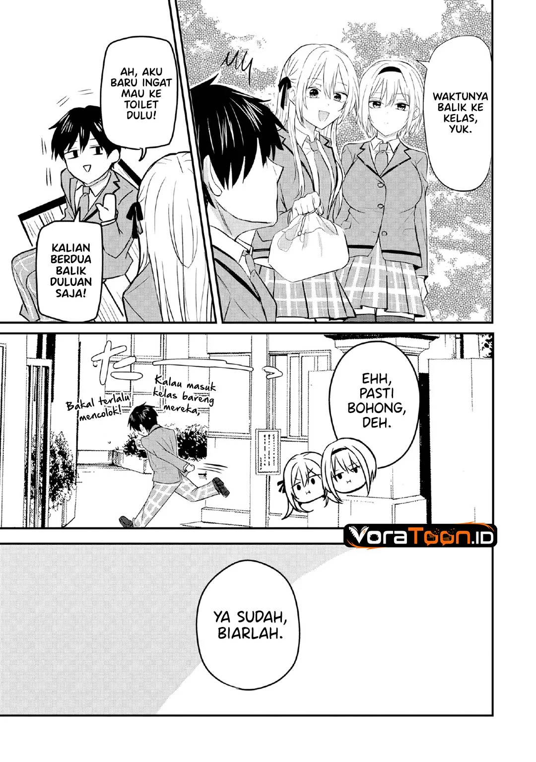 Nani No Torie Mo Nai Heibon Na Ore Ga Bijin Futago Shimai Wo Inochigake De Tasuketa Kekka Jitsu Wa Yandere Datta Futari Wo Gachi Bore Sasete Shimatta Chapter 2 Halaman 32